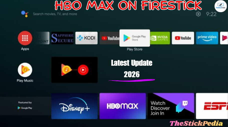 HBO Max on FireStick