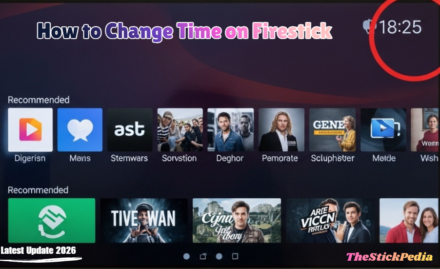 How to Change Time on Firestick