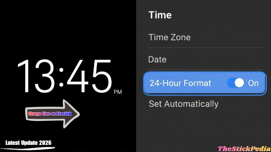 How to Change Time on Firestick