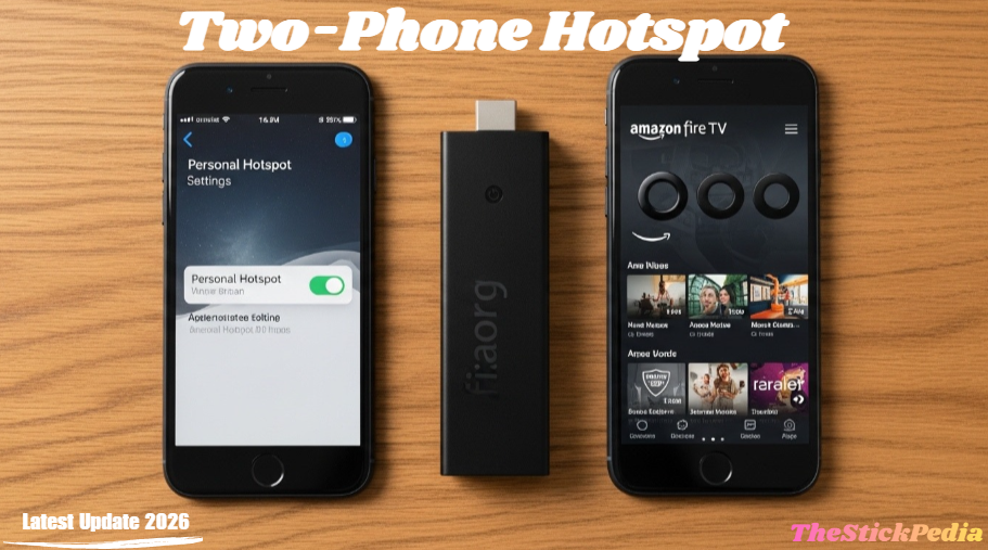 Tricking Firestick WiFi with a mobile hotspot