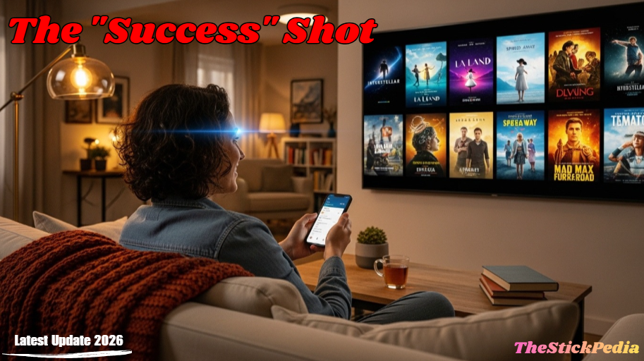 Using smartphone as Firestick remote successfully