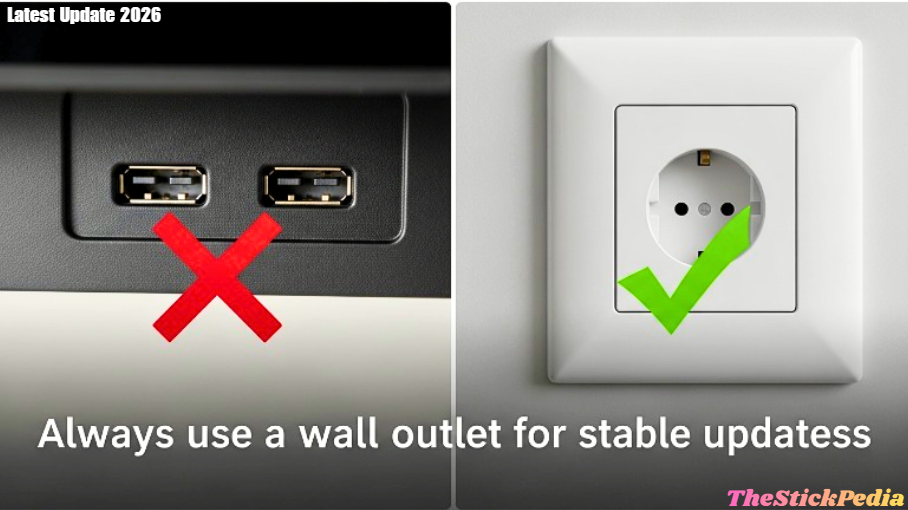 Firestick stuck on checking for updates fix 2026 