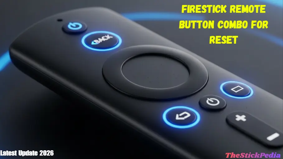Firestick Remote Button Combo for Reset