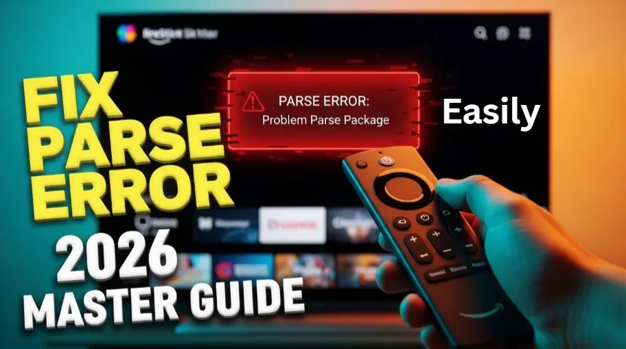 Parse error on FireStick